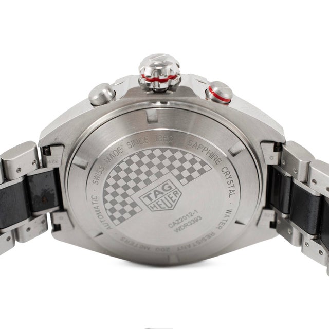 Early 21st Century Tag Heuer Formula 1 Calibre 16 44mm caz2012.ba0876 Steel Ceramic Bezel Watch For Sale - Image 5 of 10