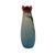 1990s Vintage Franz Collection Porcelain Tulip Vase Hand Painted For Sale - Image 5 of 8