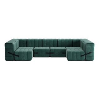 Flexible U-Sofa from Ambivalenz, Set of 15 For Sale