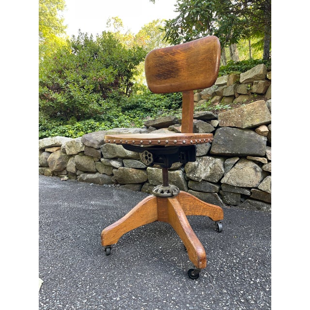 1914 Milwaukee Chair Company Desk Chair Chairish