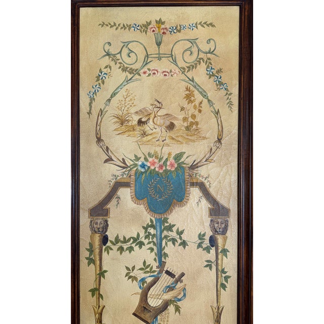 Wood Theodore Alexander Decorative Wall Panels, a Pair For Sale - Image 7 of 11