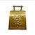 Antique Late Victorian English Brass Coal Scuttle With Embossed Floral & Bee Motif For Sale - Image 9 of 10