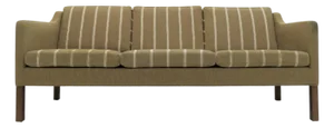 Børge Mogensen Model #2223 Three-Seat Sofa, 1960