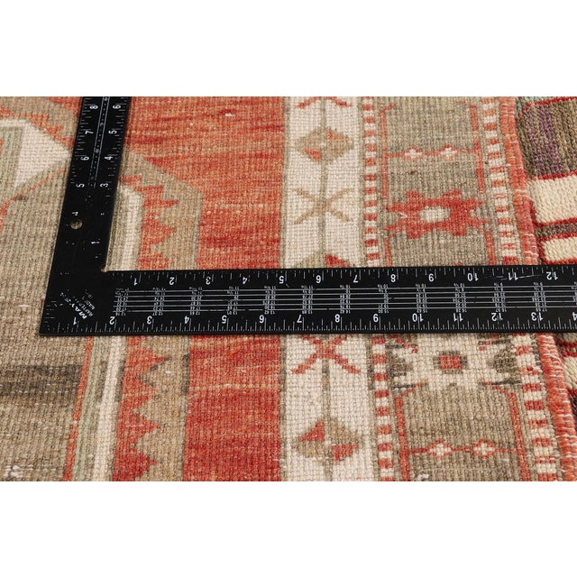 Textile Vintage Turkish Oushak Rug, 03'04 X 06'11 For Sale - Image 7 of 10