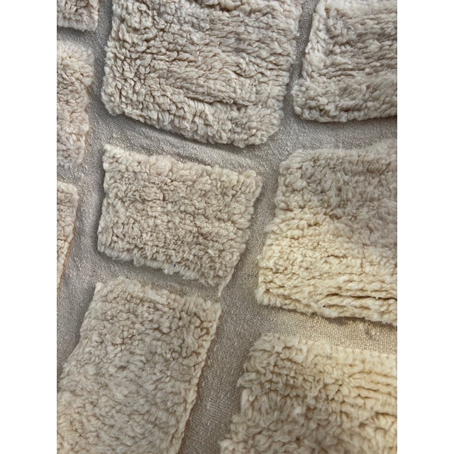 1990s Moroccan Beni Ouarain Wool Rug, 1990 For Sale - Image 5 of 12