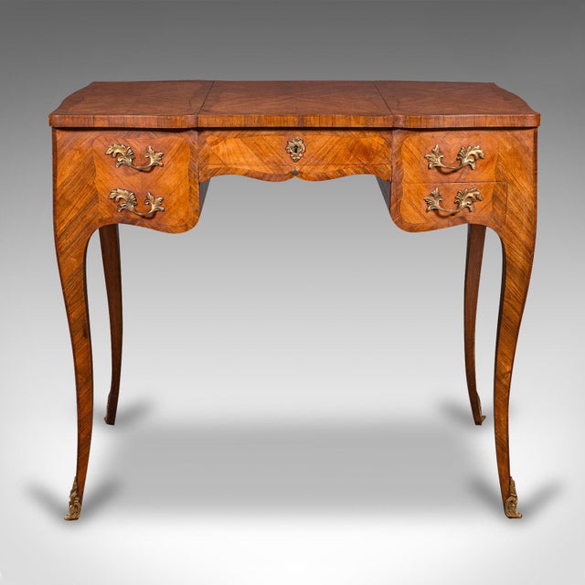 1900's Antique Coiffeuse Dressing Table For Sale - Image 4 of 12