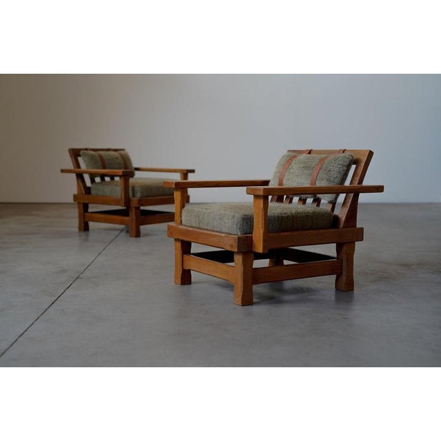 Brutalist Armchairs, Europe, 1960s, Set of 2 For Sale - Image 5 of 18