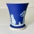 Ceramic 1950s Vintage Hellenistic Mediterranean Neoclassical English Wedgwood Jasperware Urn Vase. For Sale - Image 7 of 12