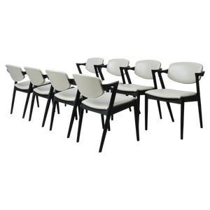 Dining Chairs by Kai Kristiansen for Andersen Møbelfabrik, Restored with Customizable Reupholstery, 1960s, Set of 8