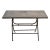 Patinated Iron Folding Table, in Good conditions. This piece is designed in the style of the selected designer and/or...