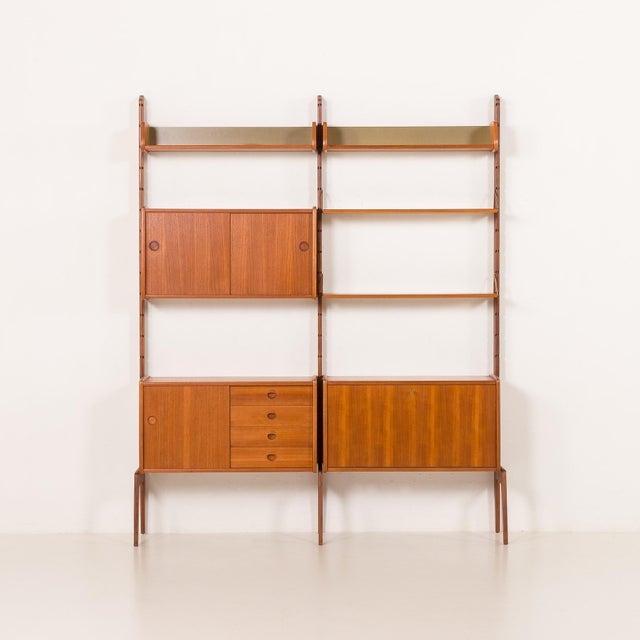 Scandinavian Ergo Wall Unit by John Texmon, 1960s For Sale - Image 18 of 18