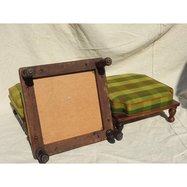 Late 19th Century Late 19th Century Ethan Allen Stackable Foot Stools- Set of 3 For Sale - Image 5 of 9