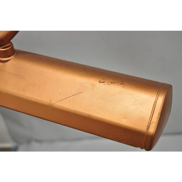 Vintage Dazor Industrial Modern Floating Tall Adjustable Metal Task Floor Lamp For Sale In Philadelphia - Image 6 of 14