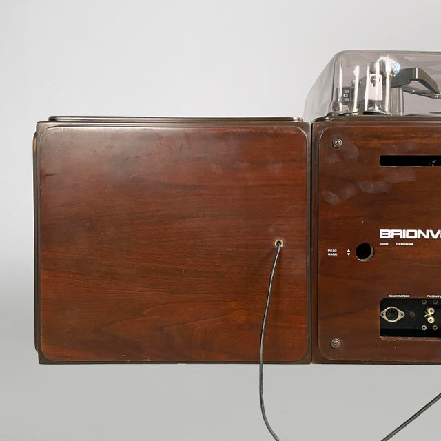 Italian Radiophonograph and Record Player by Achille and Pier Giacomo Castiglioni for Brionvega, 1960s For Sale - Image 15 of 18