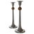 Art Deco Candleholders in Pewter and Brass, Sweden, 1930s, Set of 2 For Sale - Image 9 of 9