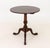George III Mahogany Tripod Tilt-Top Table. Top down: 28.25" H x 27.25" Diameter. Provenance: From a 390 West End Avenue...