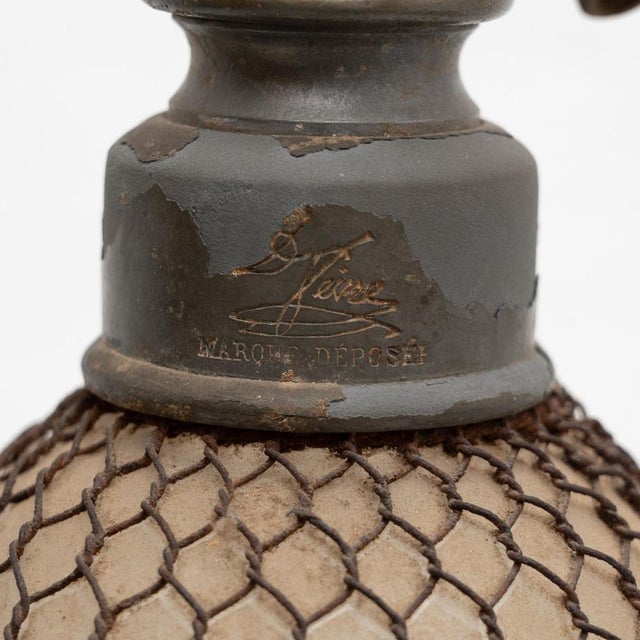 Vintage French Traditional Soda Syphon, 1970s For Sale - Image 12 of 15