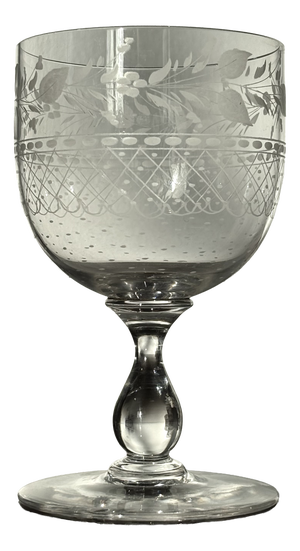 Antique Baccarat Chiseled Glass, 1800s