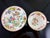 Traditional Antique Mintons Cuckoo Tea Cup and Saucer Set Birds and Florals For Sale - Image 3 of 9