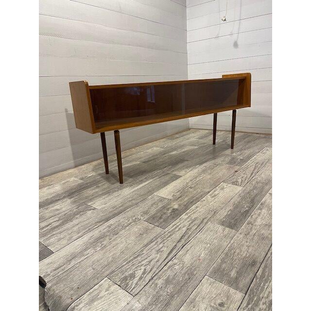 Sideboard with Glass Doors by Tatra Nabytok, 1965 For Sale - Image 8 of 8