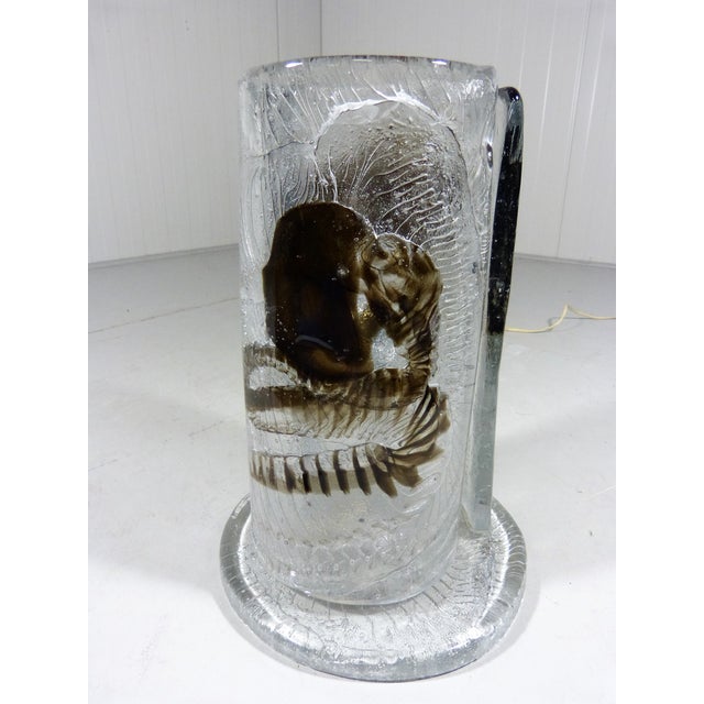 Glass Table Lamp from Mazzega, Italy, 1960s For Sale - Image 10 of 18