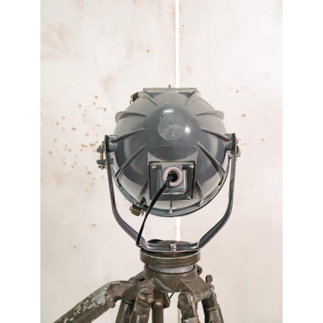 Wood Rocket Spotlight Floor Lamp from JP54, 1970s For Sale - Image 7 of 17