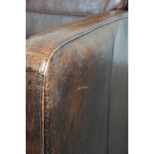 Vintage Sheepskin Armchairs, Set of 2 For Sale - Image 16 of 18