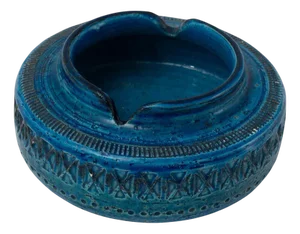 Rimini Ceramic Ashtray by Aldo Londi for Bitossi, 1960s