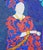 Chambers of Her Sorrows, Figurative Abstract, Janet Adegoke (2021) Acrylic on Canvas For Sale - Image 6 of 9