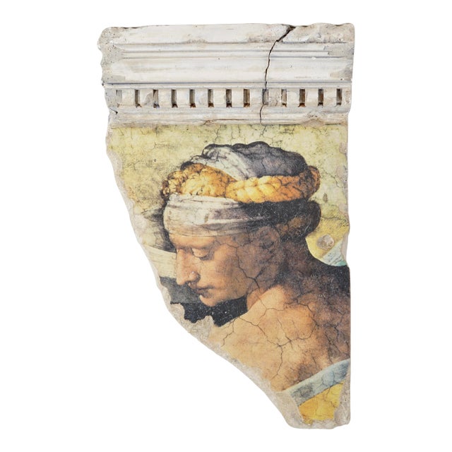 Concrete "Stone" Plaques Michelangelo Sistine Chapel Wall Art For Sale