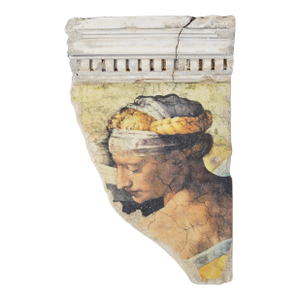 Concrete "Stone" Plaques Michelangelo Sistine Chapel Wall Art