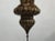 Large Moroccan Moorish Pierced-Brass Chandelier With Glass Insets, Circa 1960 For Sale In Palm Springs - Image 6 of 13