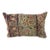 Late 20th Century Pillow With Antique Kirman Rug For Sale
