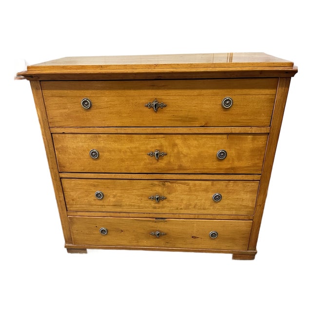 19th Century Swedish Biedermeier Chest of Drawers For Sale