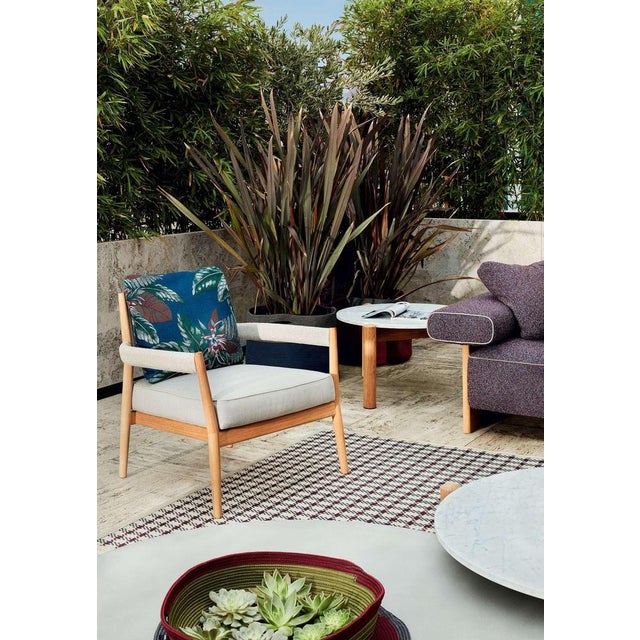 Contemporary Italian Dine Out Armchair by Rodolfo Dordoni for Cassina, 2022 For Sale - Image 3 of 9