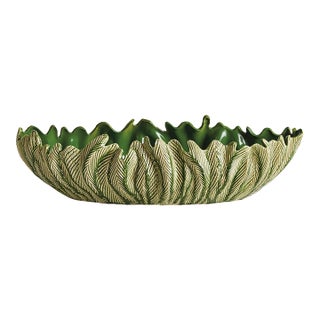 Winslow Green Oval Planter For Sale