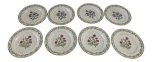 Dansk Tivoli Gardens Set of Eight Plates Japan