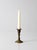 Metal Vintage Brass Candlestick Holder For Sale - Image 7 of 8