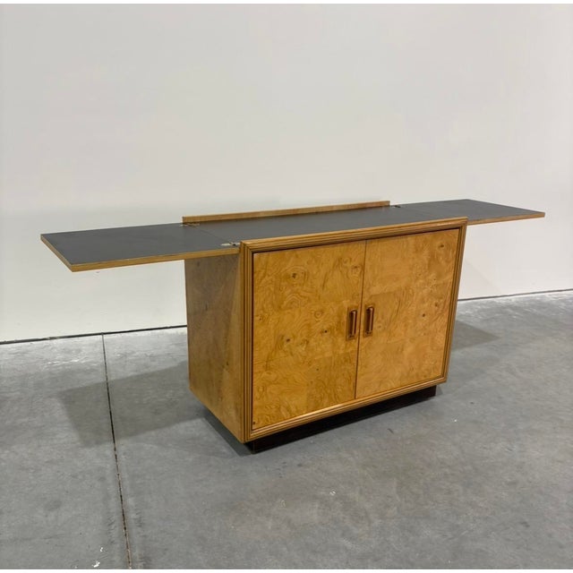 Henredon Scene Two Burl Server For Sale - Image 13 of 17