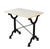 New special order item. Not vintage. The Avignon Bistro Table takes inspiration from bistros of late 19th century France....