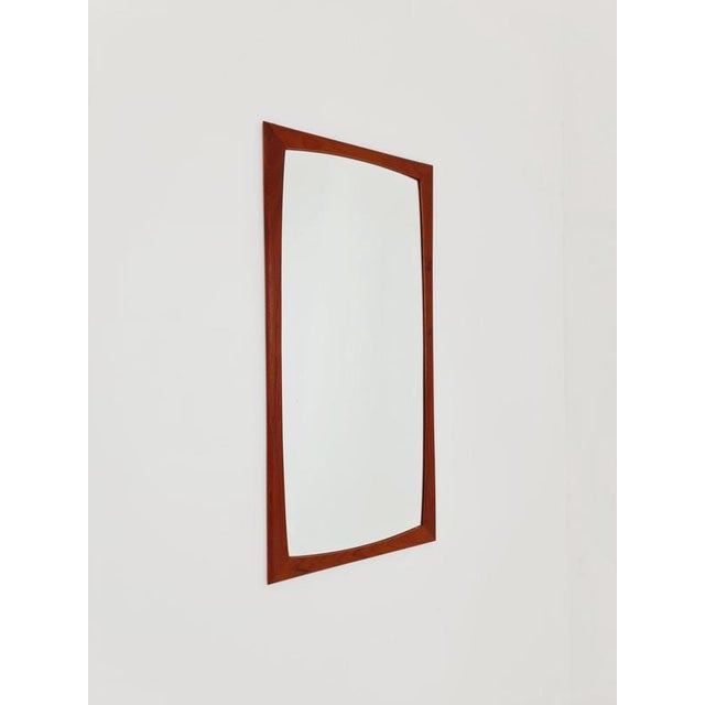 Large Mid-Century Modern Danish Wall-Mounted Mirror, 1960s For Sale - Image 15 of 15