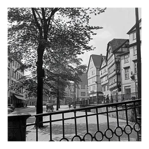 Timbered Houses at the Inner City of Kassel, Germany 1937, 2021