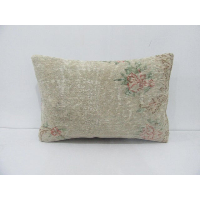 Cream Decorative Pillow Cover For Sale - Image 4 of 4