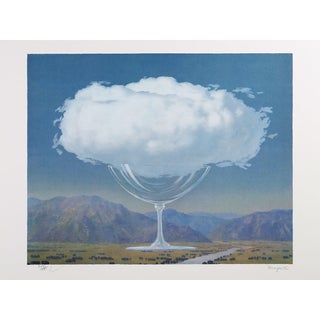 René Magritte, The Sensitive Cord, Lithograph For Sale