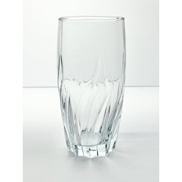 Anchor Hocking Anchor Hocking “Central Park, Clear” 6 Highball Tumbler Drinking Glasses For Sale - Image 4 of 7