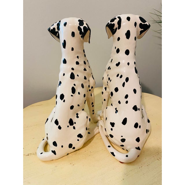 Royal Doulton Vintage Royal Doulton Dalmatian Statues Made in England - a Pair For Sale - Image 4 of 9