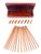 A beautiful handmade set of chopsticks finished in a warm, natural wood grain complemented by striking brown and ivory...