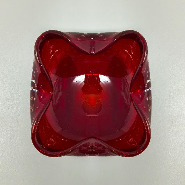 Mid-Century Modern Vintage Italian Ashtray by Flavio Poli for Seguso, 1960s For Sale - Image 3 of 7