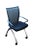Early 21st Century Contemporary Modern Mesh & Chrome Mayline Valore Stackable Side Office Chair For Sale - Image 11 of 11