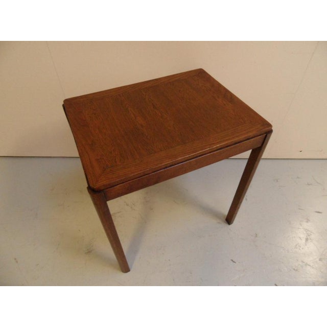 Art Deco Oak Side Table, 1920s For Sale - Image 3 of 8